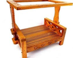 Laddu gopal bed wooden