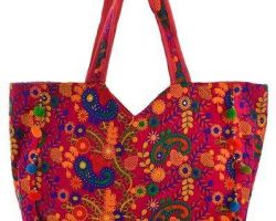 Jaipuri handmade Bag designer multicolour bag