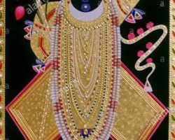 Shrinaathji framed tasveer  code 1