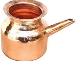Copper Pooja lota copper  gangasagar