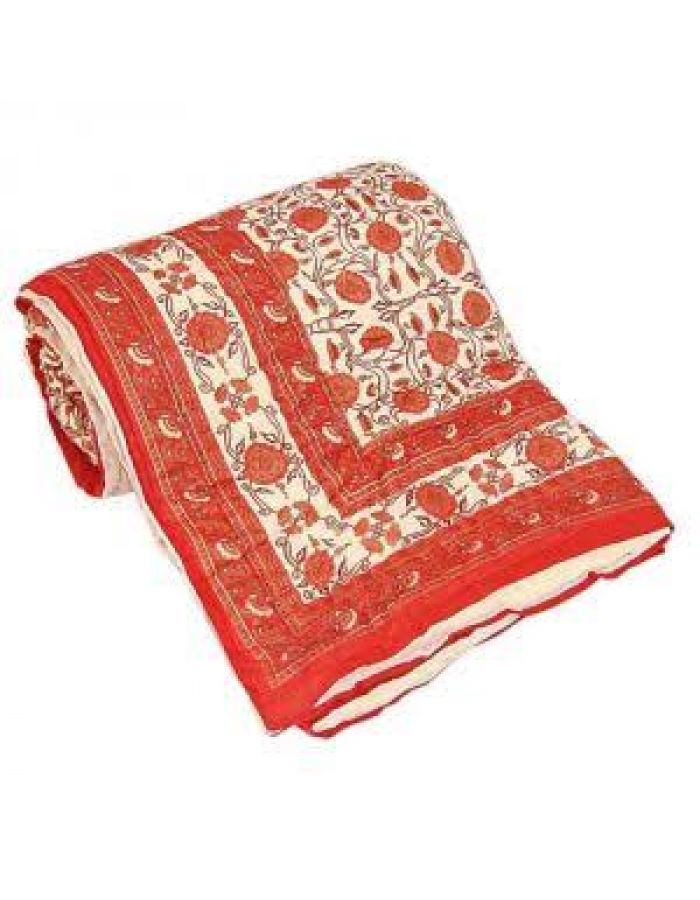 Jaipuri quilt light weight Rajai double bed code 11