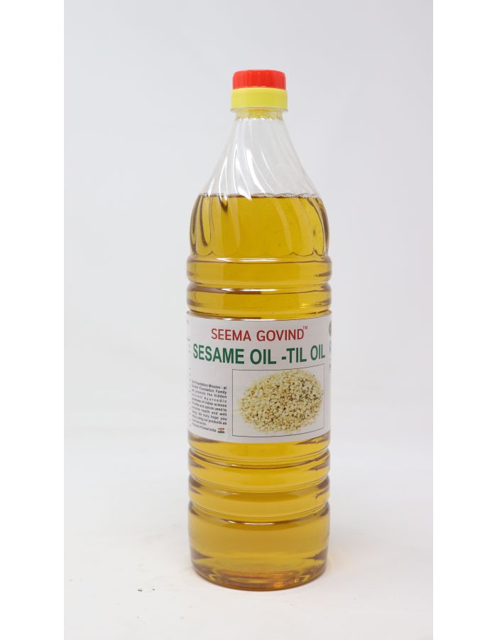 Sesame oil til ka tel cold pressed unrefined sesame oil 500ml brand seema govind