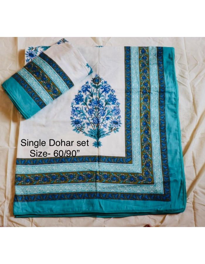 Dohar AC quilt single bed set of 2