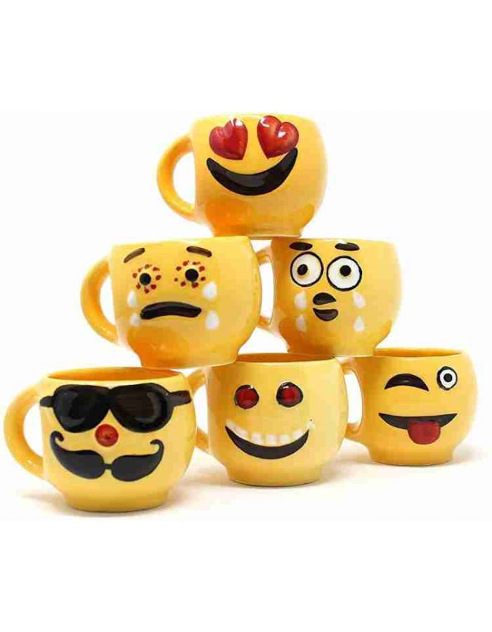 Tea cup set emoji tea cup set