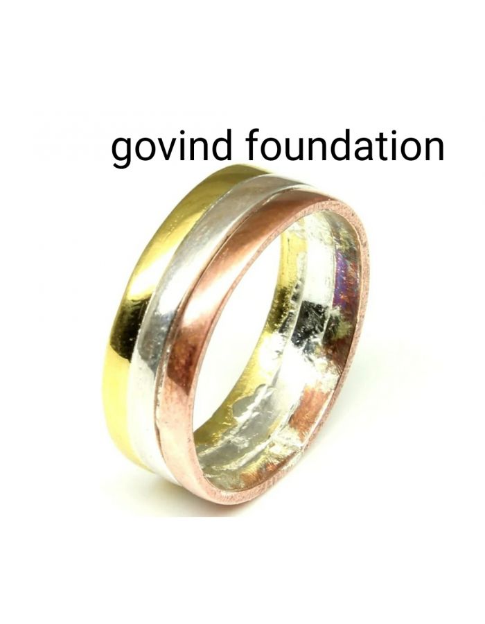 Three Metal Ringe 3 dhatu Ring 3 metal Ring Astrology Ring