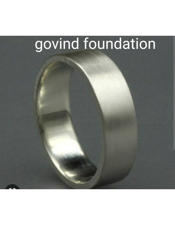 Silver Wedding Ring Jointless Silver Band