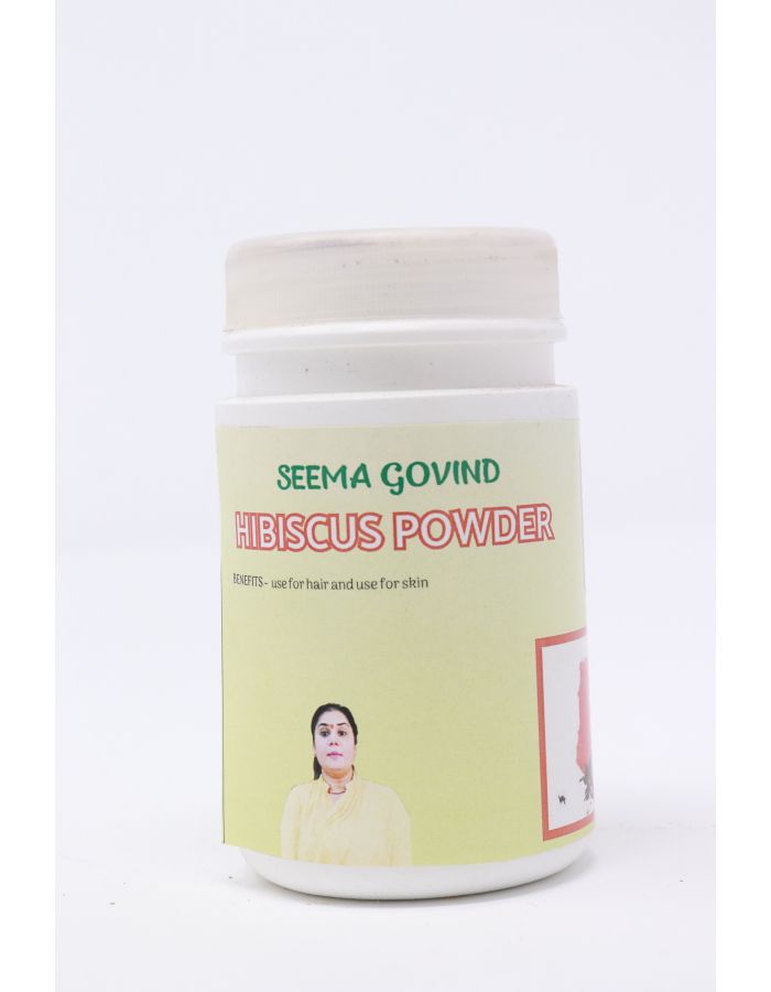 Hibiscus powder Gudhal gurhal flower powder 100m brand seema govind