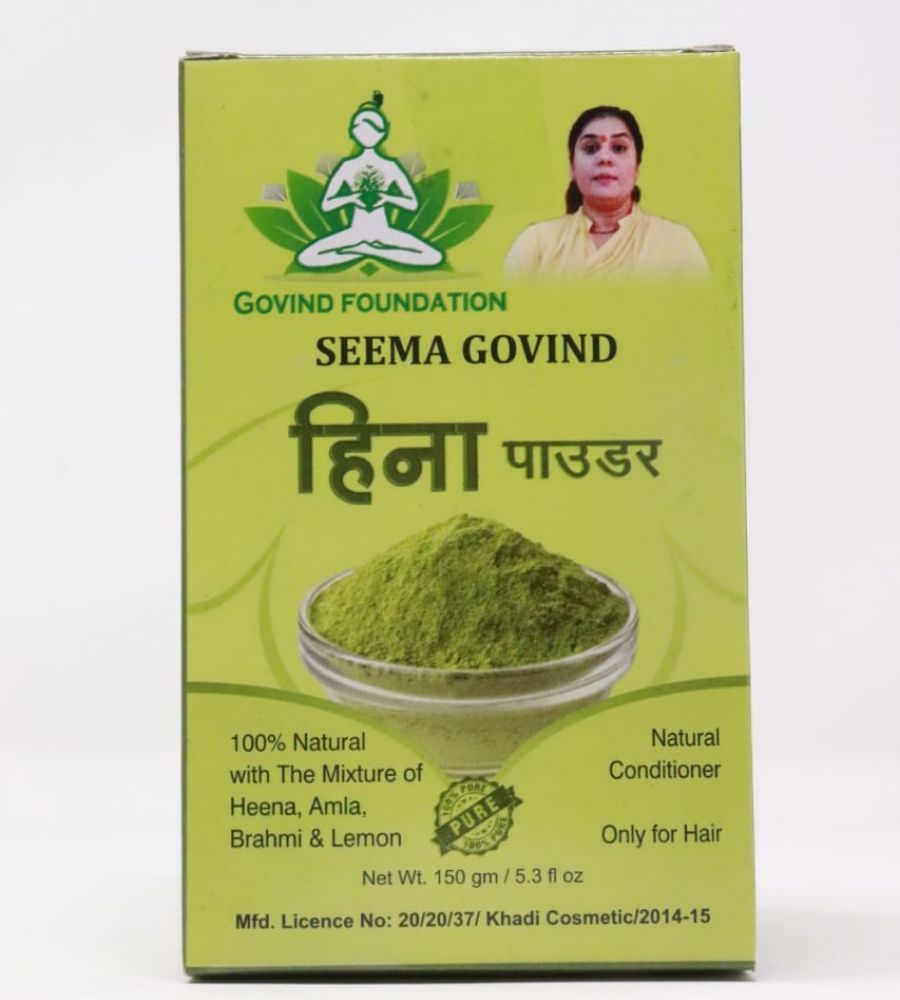 Hina mix powder with amla bhringraj brahmi henna hair pack mehandi amla  shikakai powder