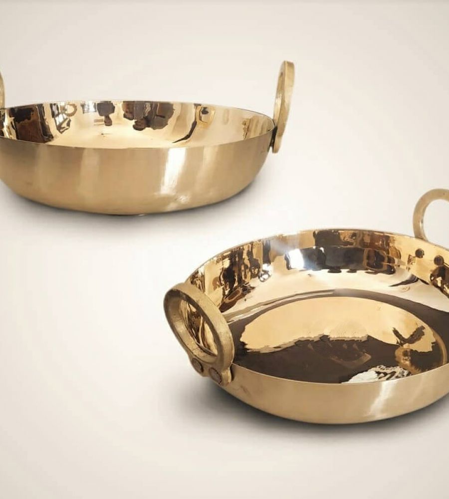 Bronze kadahi kansa kadahi bronze cookware
