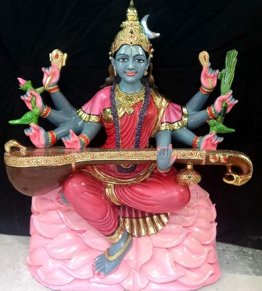 Lalita Devi Idol marble stone 3 feet