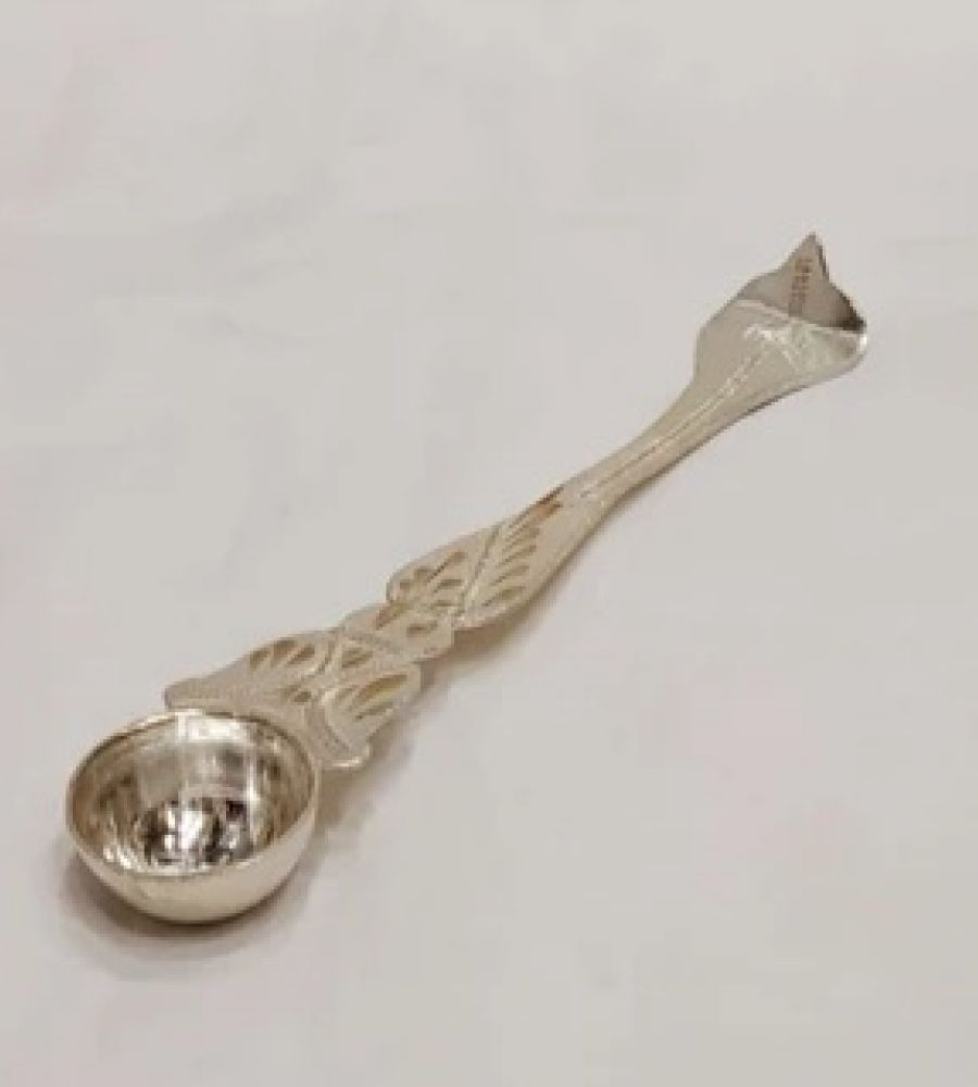 Pure silver spoon designer spoon