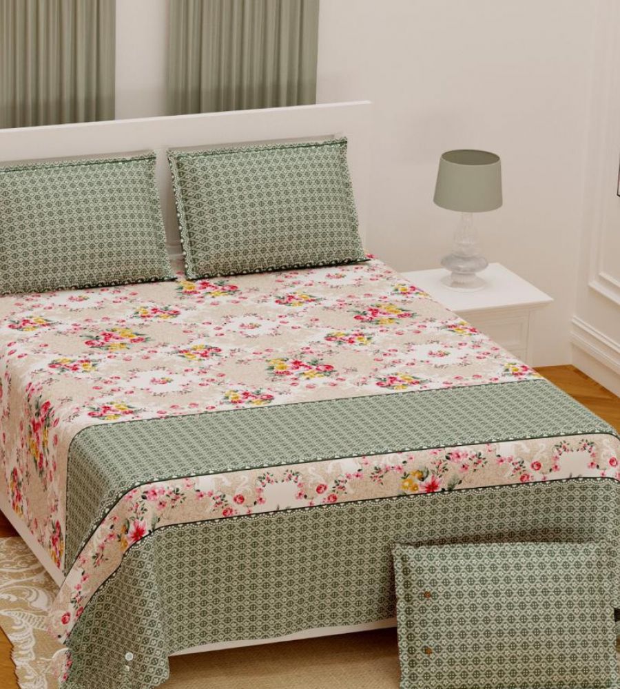 Cotton bedsheet double bed Royal grade code 5