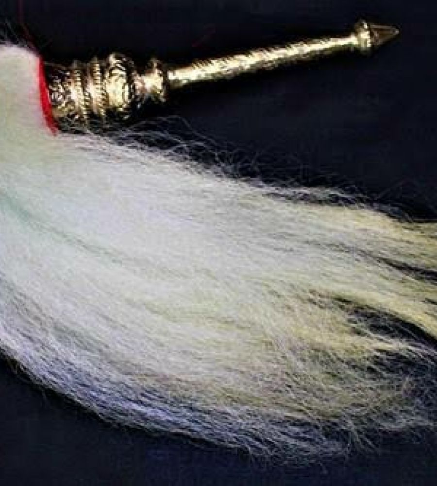 Chamar whisk Chanvar chavar chanwar 15 inches