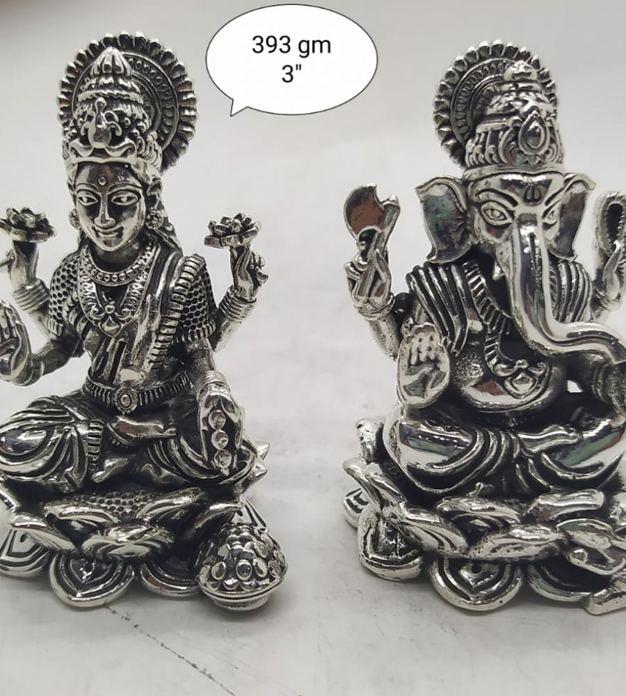 Silver Laxmi Ganesh Murti atelieryuwa.ciao.jp