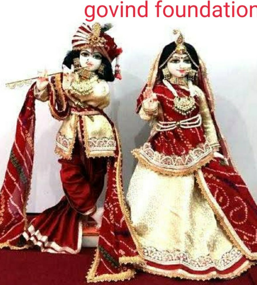 Radha Krishna Poshak Design stickhealthcare.co.uk