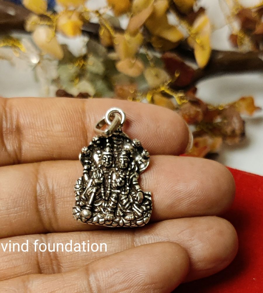 Vishnu locket silver Clearance